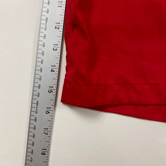 Chubbies Swim Trunks Shorts Mens Medium Lined Drawstring Red Blue Elastic Waist - Picture 10 of 11